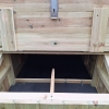 Six Bird Chicken House with Nesting Box - Image 9